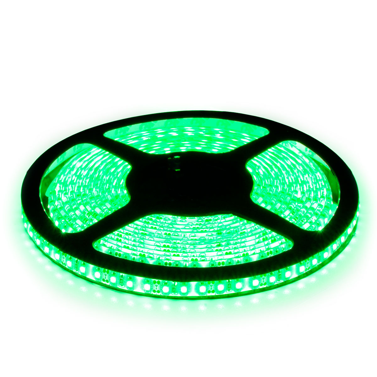Світлодіодна стрічка B-LED 3528-120 G IP65 зелена, герметична, 1м №1