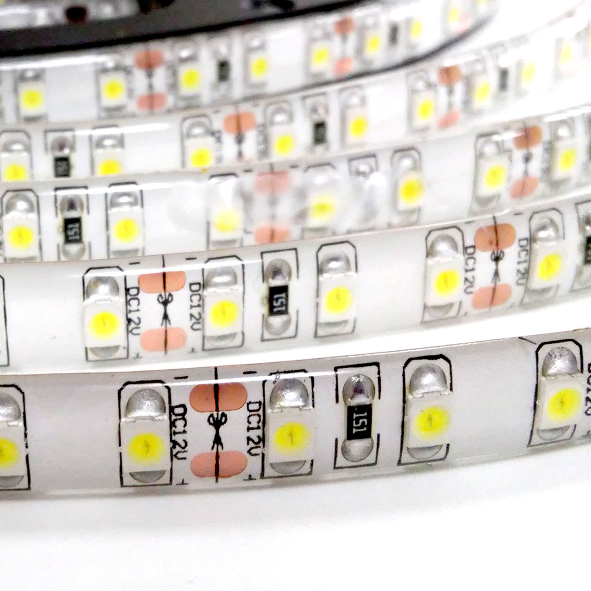 Світлодіодна стрічка B-LED 3528-120 G IP65 зелена, герметична, 1м №4