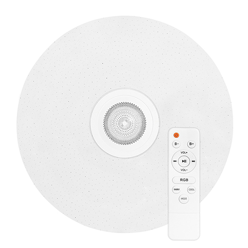 Світильник світлодіодний Biom SMART SML-R26-70-M-RGB 3000-6000K+ RGB 70Вт с д/к музыкальний BT APP №1