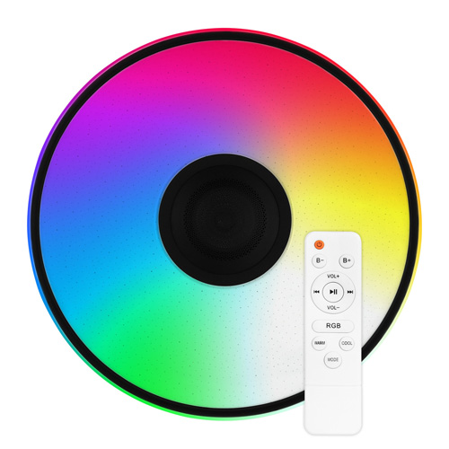 Світильник світлодіодний Biom SMART SML-R27-80-M-FRGB 3000-6000K+ FULL RGB 70Вт с д/у муз. BT APP №1