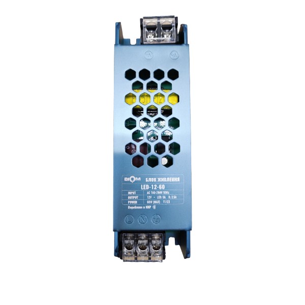 Блок живлення BIOM DC12 60W 5А LED-12-60 №2