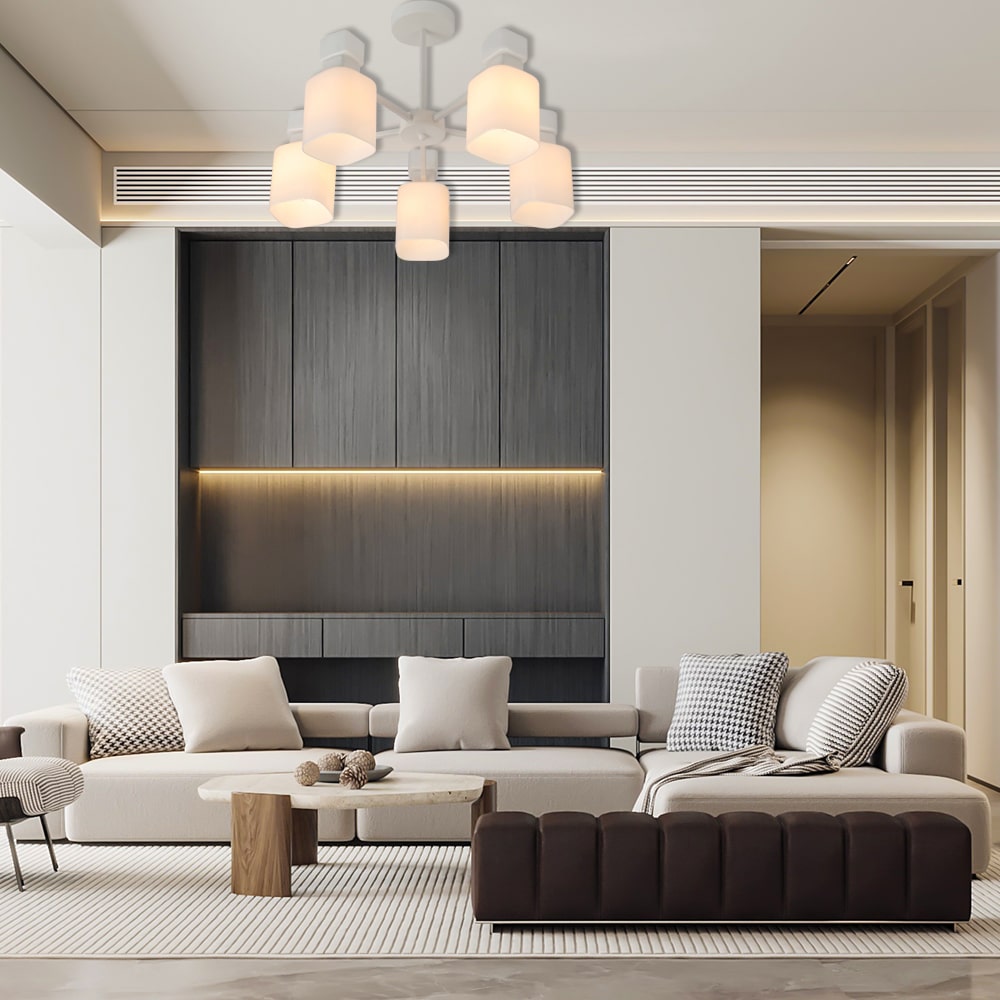 Накладной светильник Ardero BL1150 OLIVIA под лампу белый №3