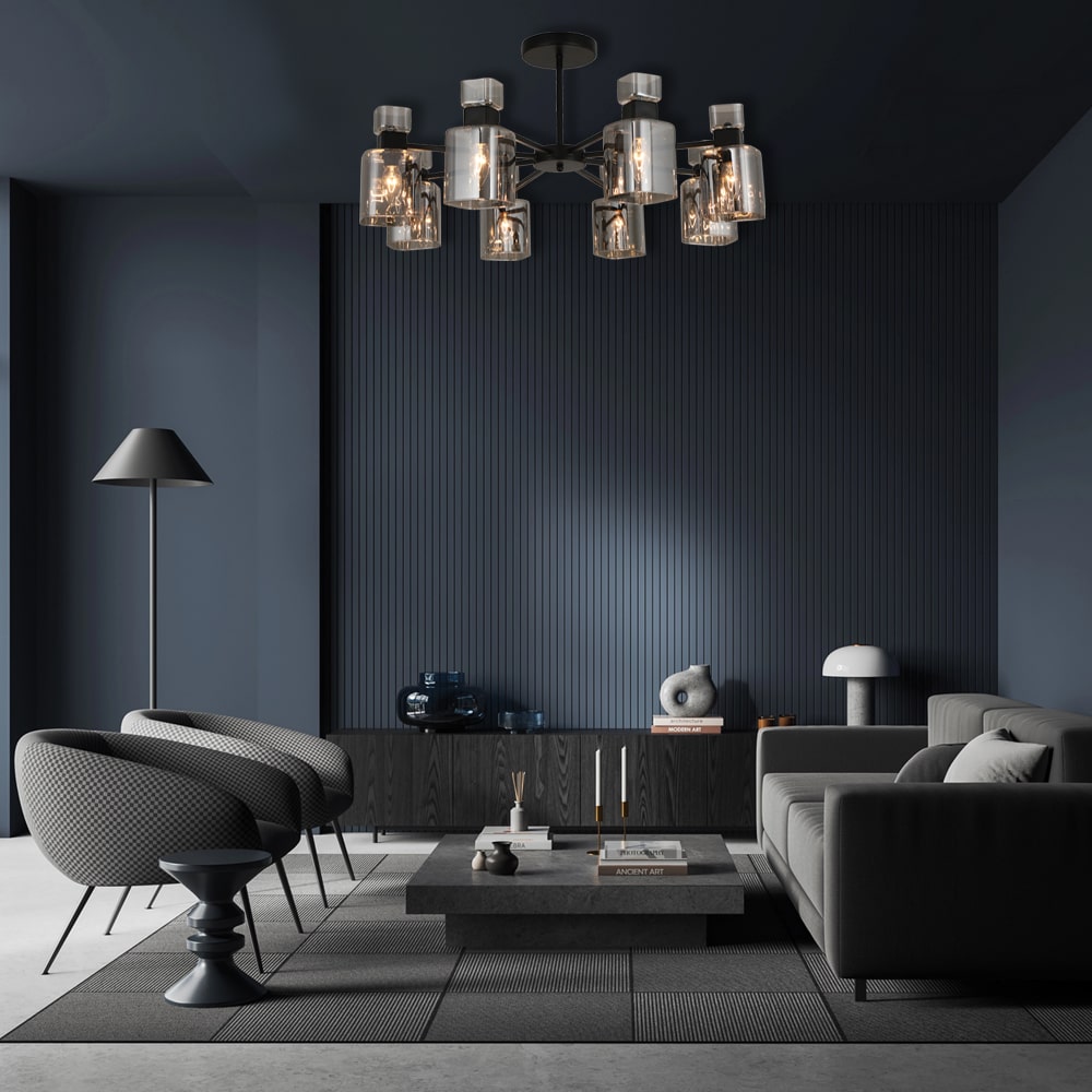 Накладной светильник Ardero BL1180-1 OLIVIA под лампу черный №3