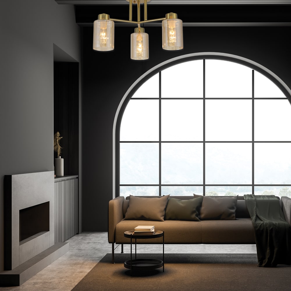 Накладной светильник Ardero BL1330-2 OSTIN под лампу золото №3