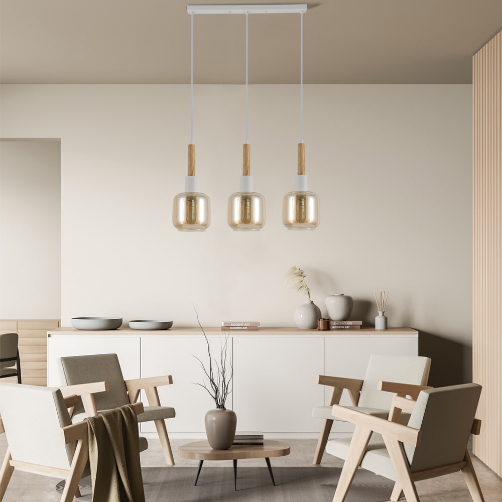 Накладний світильник Ardero BL1433-2 DENVER під лампу білий №3
