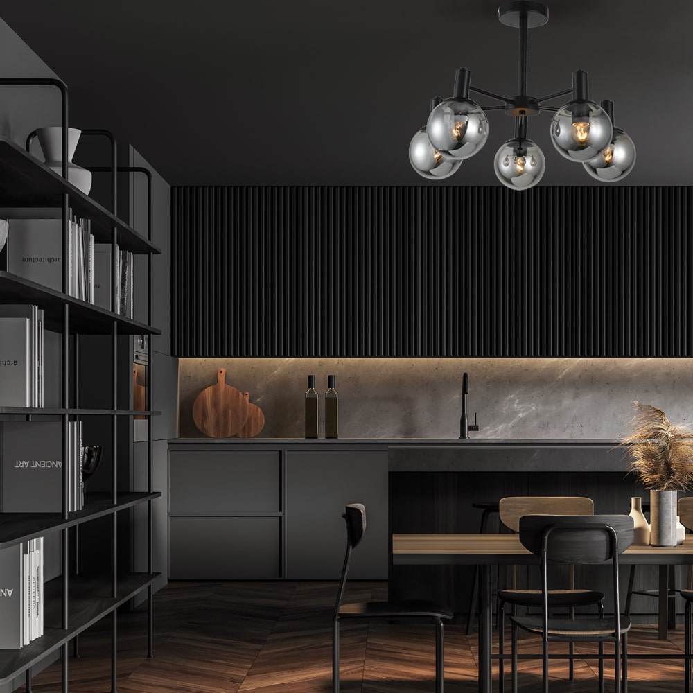 Накладной светильник Ardero BL1550-1 NEAPOL под лампу черный №3