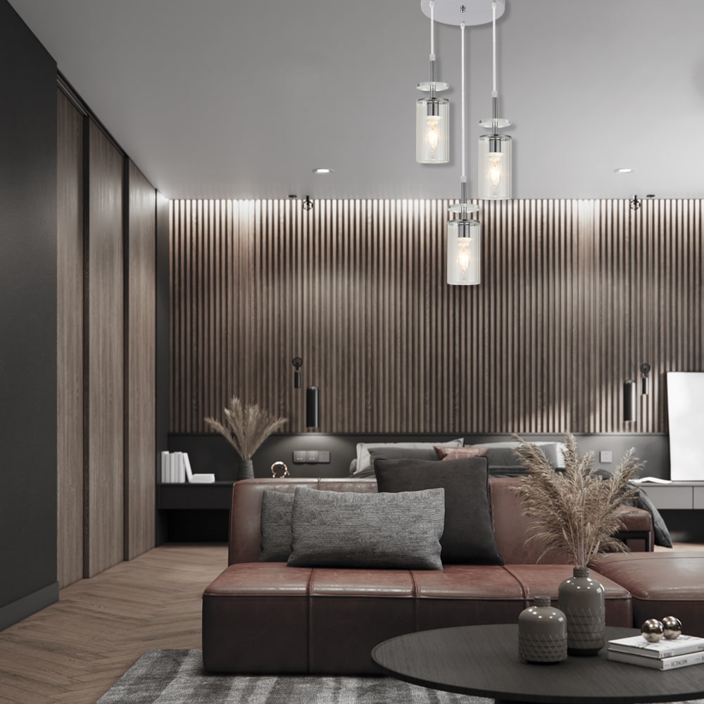 Накладной светильник Ardero BL1733-3 CHICAGO под лампу хром №3