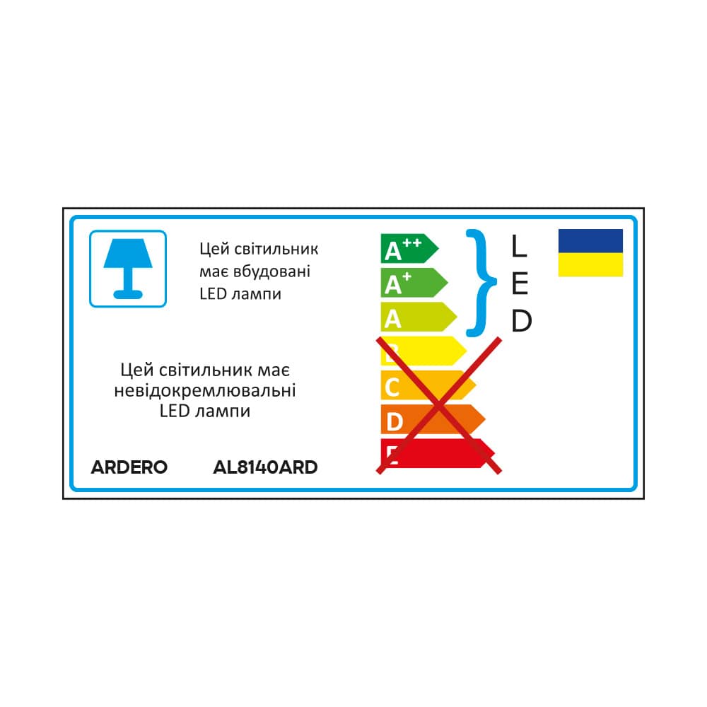 Светодиодный накладной светильник Ardero AL8140ARD 6Вт 4000K черный №3