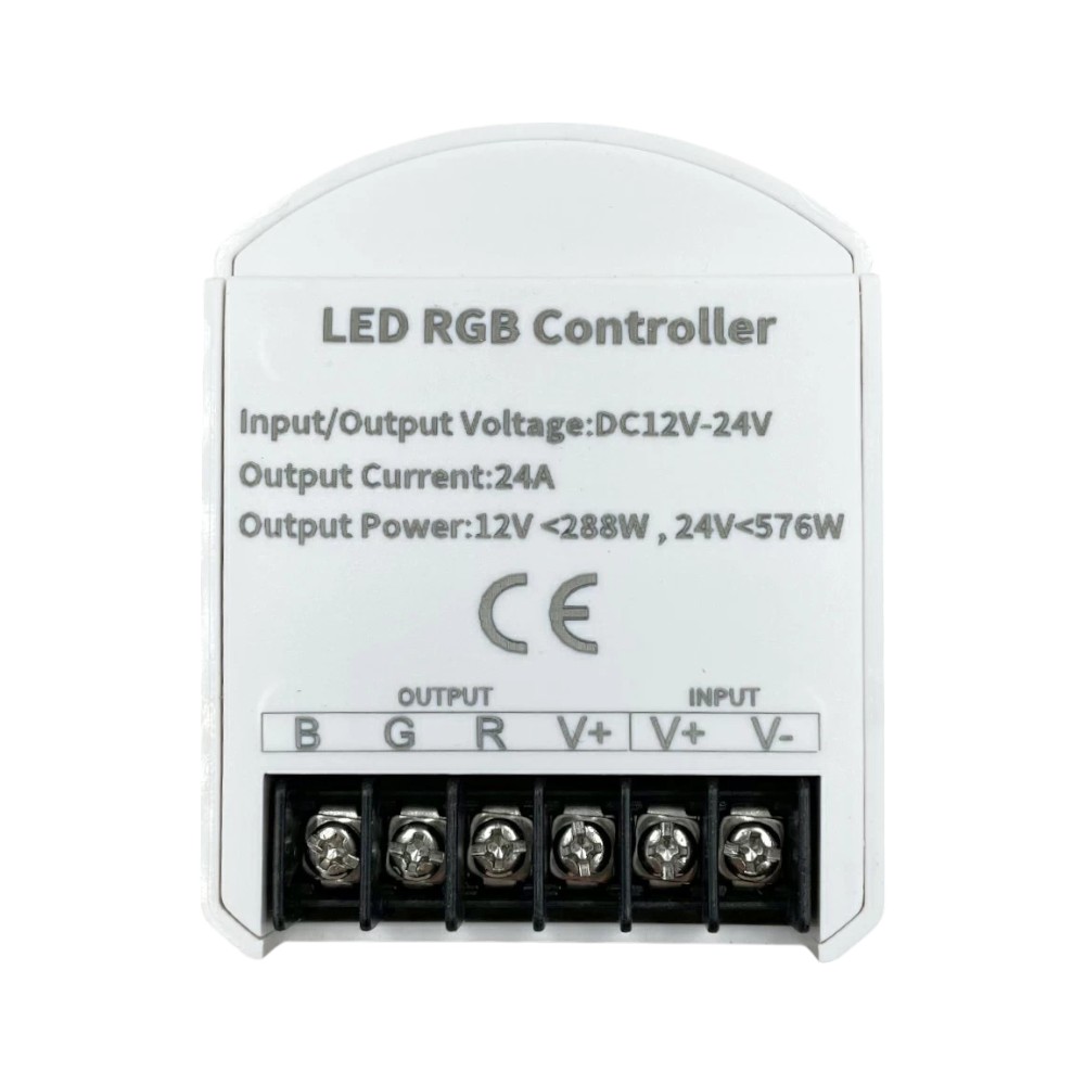 Контроллер RGB OEM C-24-RF8-T-W (8A*3кан) білий №2