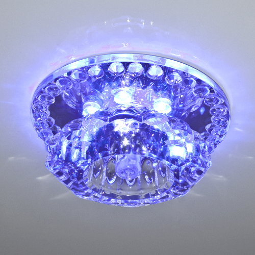 Встроенный светильник Feron JD125 под лампу с RGB подсветкой №2
