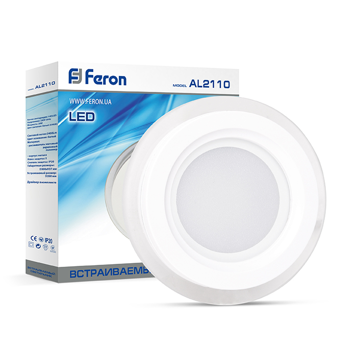 Светодиодный светильник Feron AL2110 30Вт 4000K белый №2