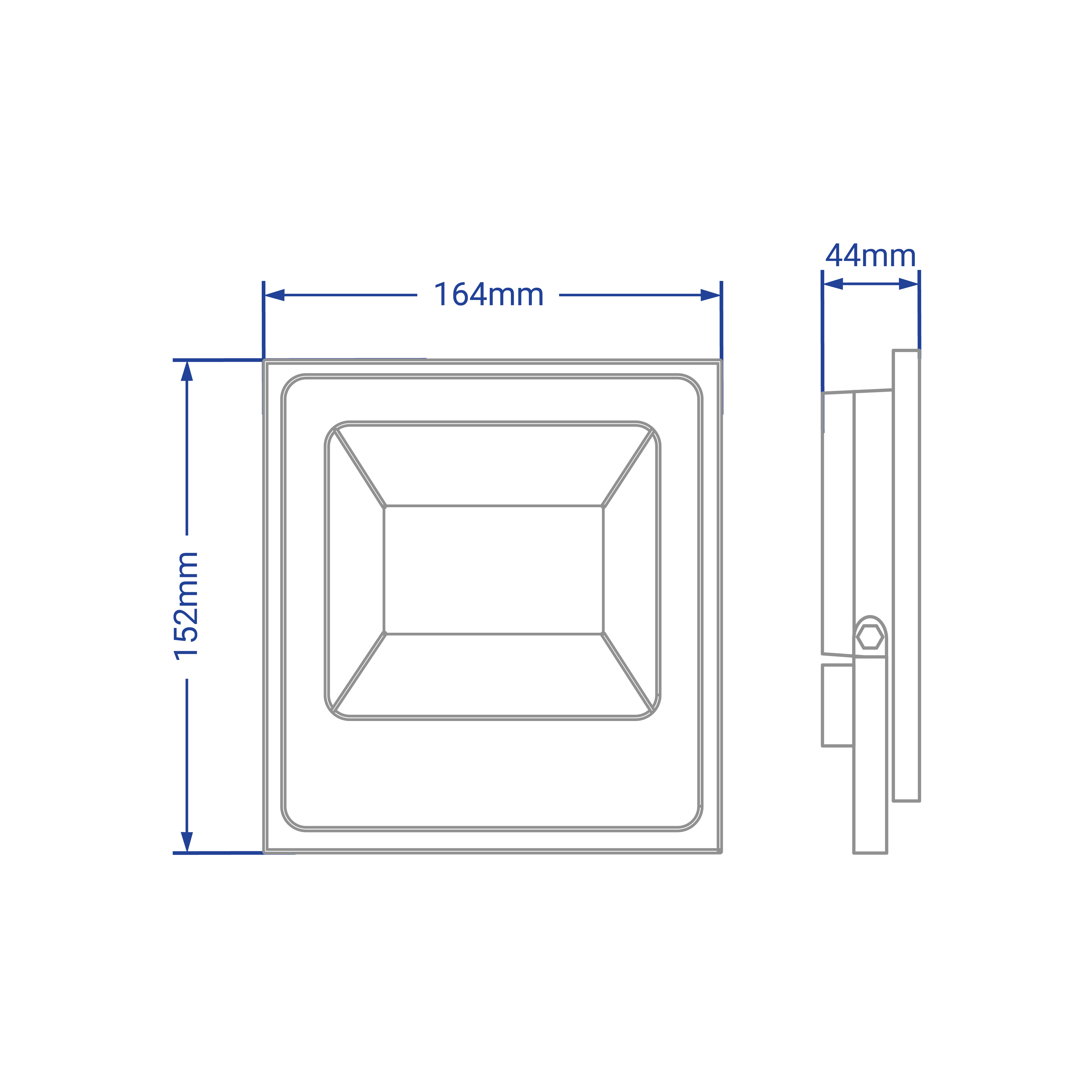Светодиодный прожектор Feron LL-620 20Вт 6400K черный №3