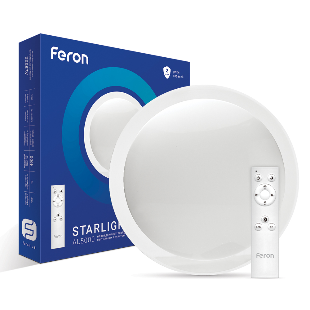 Светодиодный накладной светильник Feron AL5000 STARLIGHT 60Вт №1