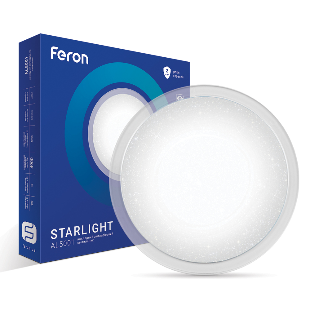 Светодиодный светильник Feron AL5001 STARLIGHT 60Вт №1