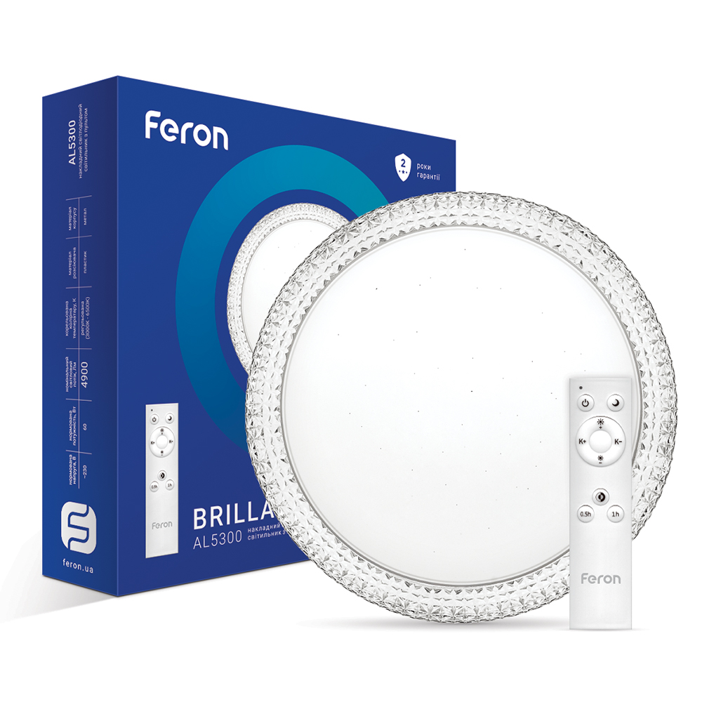 Светодиодный светильник Feron AL5300 BRILLANT 60Вт №1