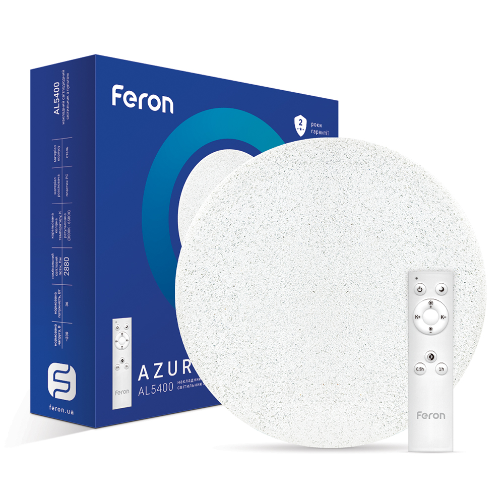 Светодиодный светильник Feron AL5400 AZURE 36Вт №1
