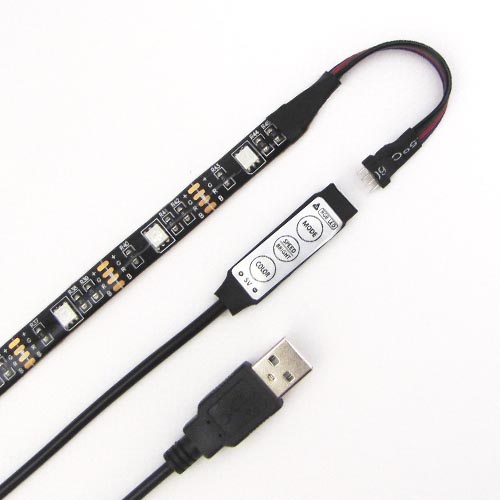 Світлодіодна стрічка Feron LS708 USB 7.2Вт/м RGB №2