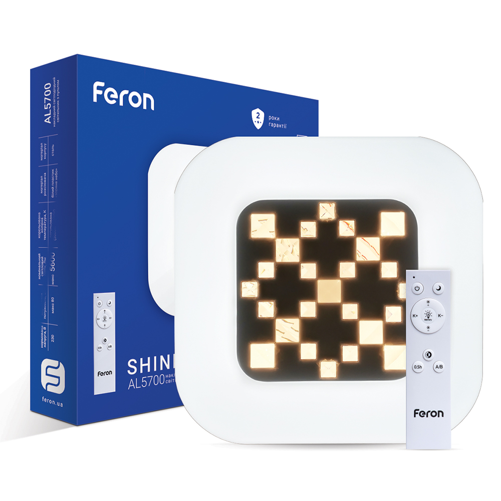 Светодиодный накладной светильник Feron AL5700 SHINE 80Вт №1