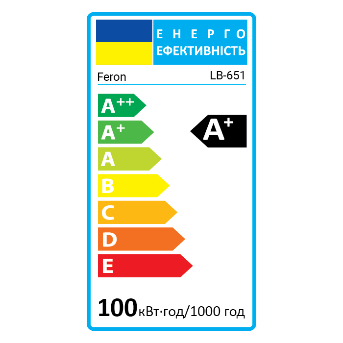 Светодиодная лампа Feron LB-651 100Вт Е27-E40 6500K №2