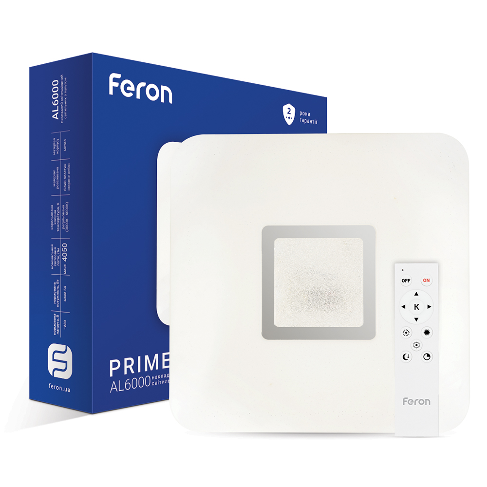 Светодиодный накладной светильник Feron AL6000 PRIME 54Вт №1
