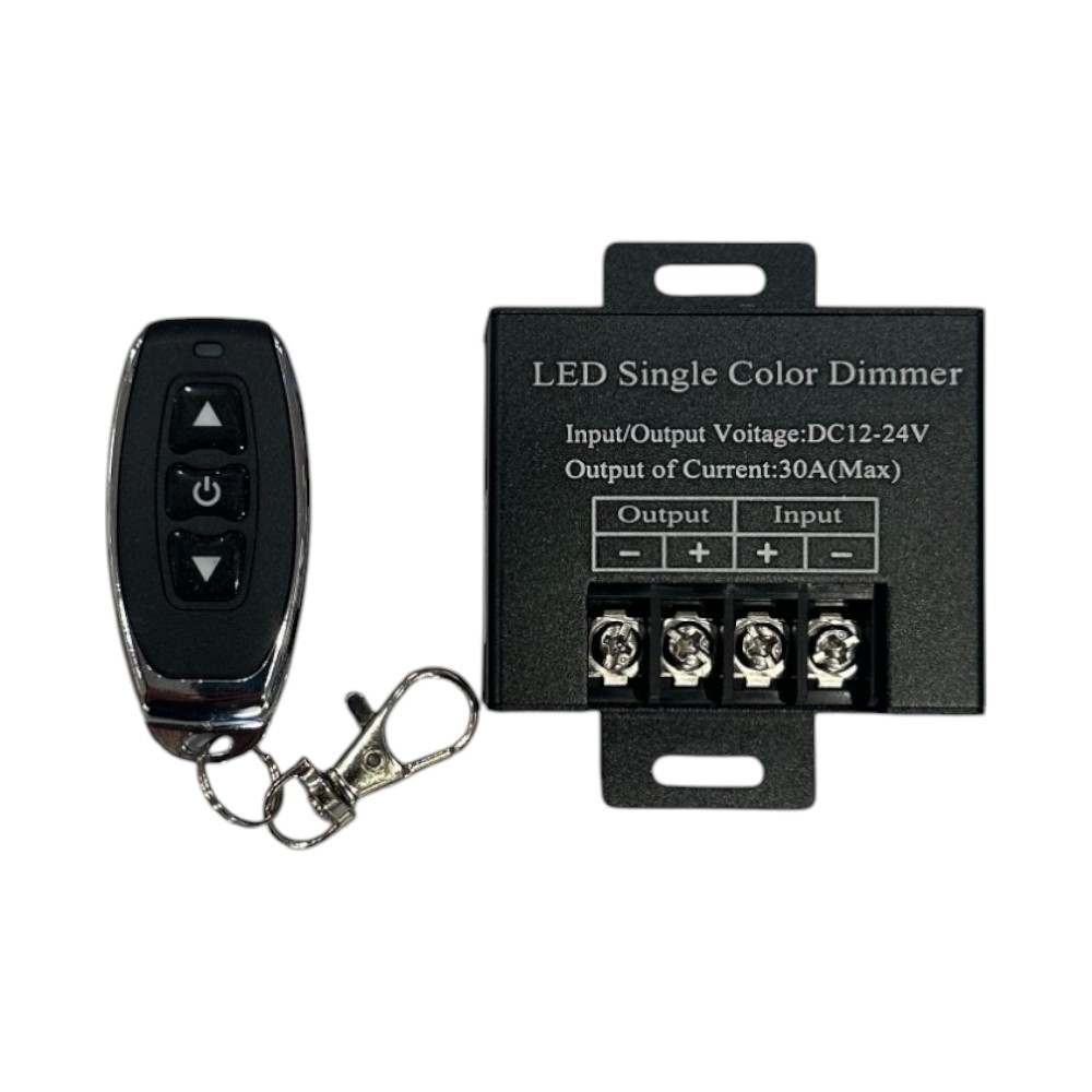 Димер OEM D-30A-RF-3 кнопки DC12-24V (30А 1 канал) №1