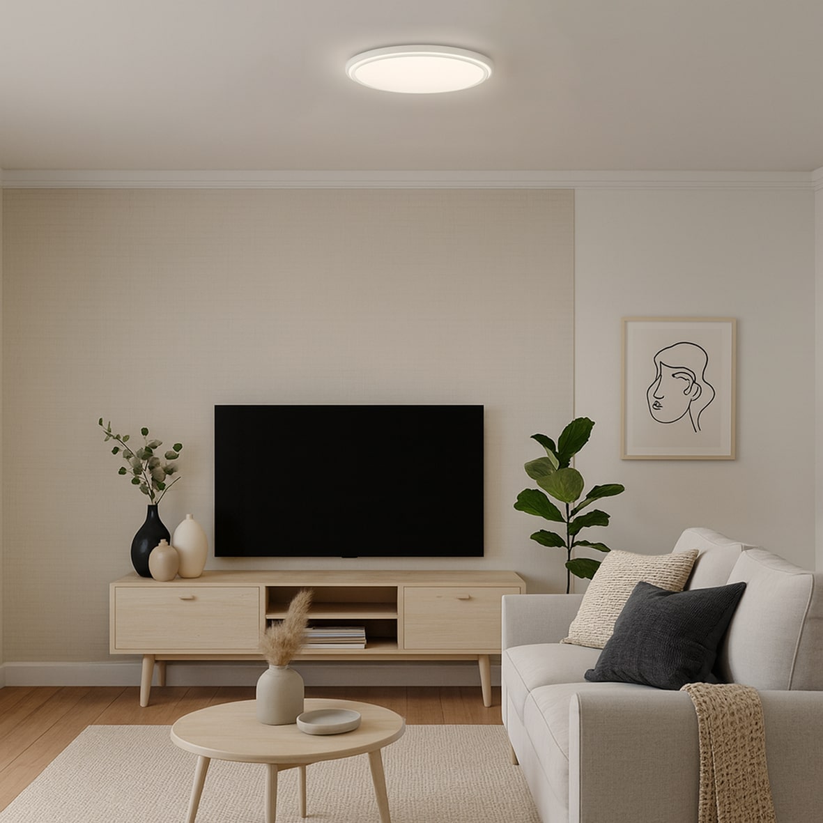 Светодиодный накладной светильник Ardero AL6083ARD MARS 46Вт белый №2