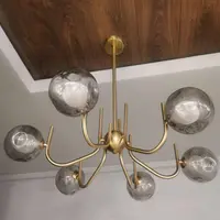 Люстра Прозрачные шари №1