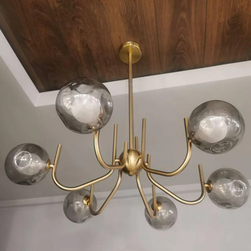 Люстра Прозрачные шари №2