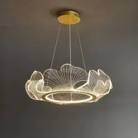 Люстра подвесная Золотые волны №1