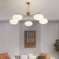 Люстра подвесная 5 плафонов №1