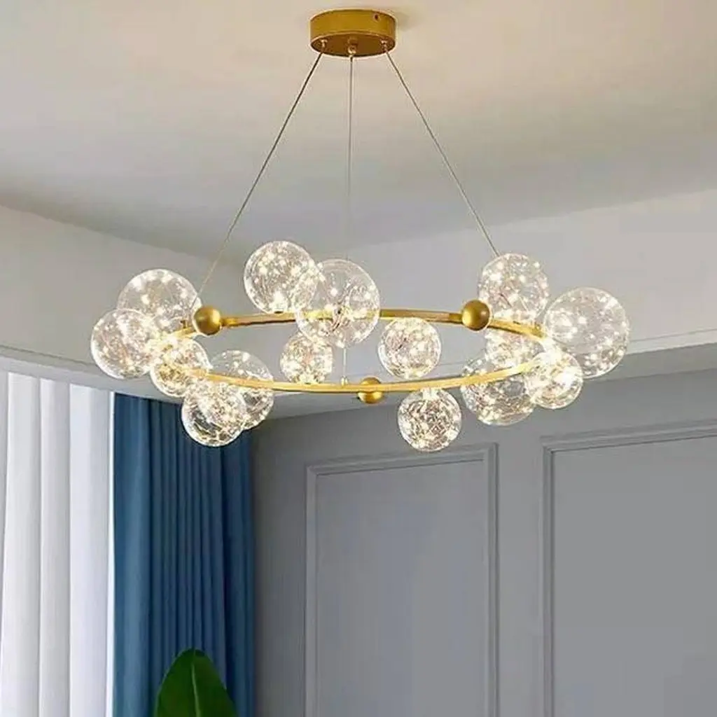 Люстра подвесная Пузыри 12 шаров №2