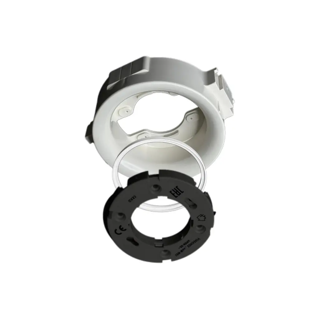 Платформа для встроеного светильника Gx53 (чорная внутреняя часть) №2