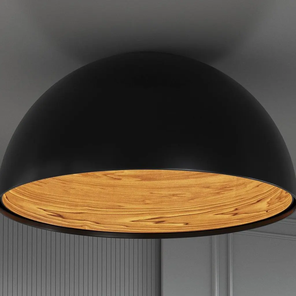 Люстра “BLUM” Black ring №2