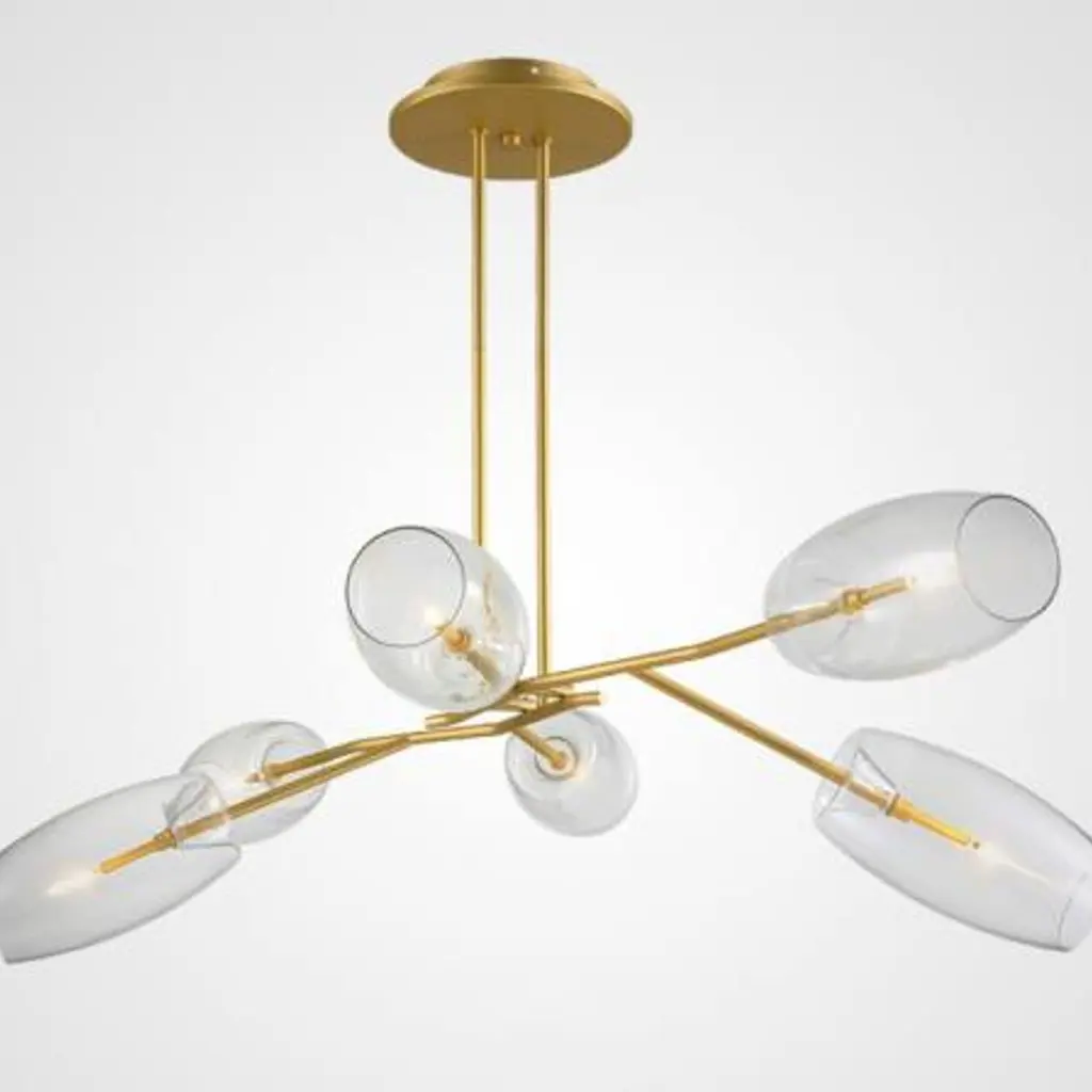 Люстра “BLUM” Пандора золото №2