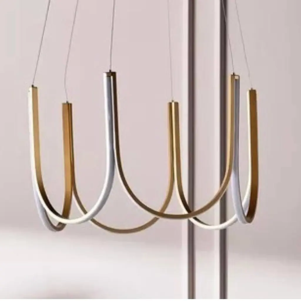 Люстра “BLUM” Золотые волны №2