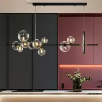 Люстра “BLUM” Molecule in black №1