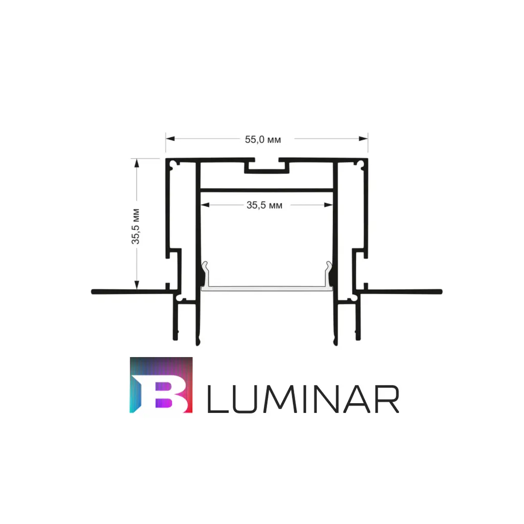 “BLUM” Световая линия 2 в 1 3м №4