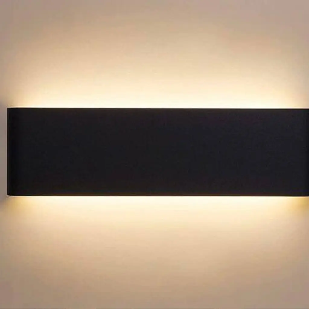 “BLUM” Светильник настенный прямоугольный чорный №2