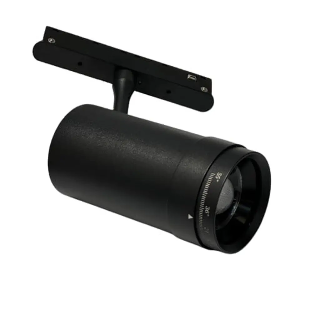 “BLUM” Трековый светильник со сменным углом 12W 4000K №2