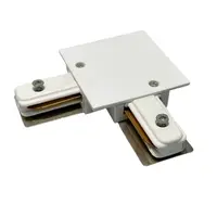 “BLUM” Соединитель для врезного шинопровода угловой белый №1