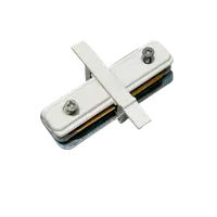 “BLUM” Соединитель для врезного шинопровода прямой белый №3