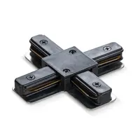 “BLUM” Соединитель для шинопровода крестовый черный №1