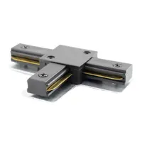 “BLUM” Соединитель для шинопровода Т-образный черный №1