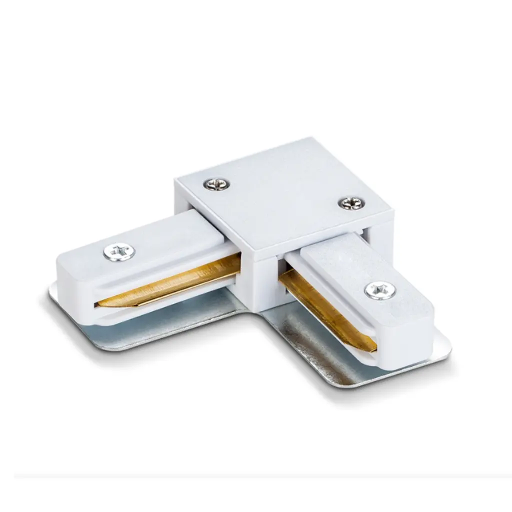 “BLUM” Соединитель для шинопровода угловой белый №2