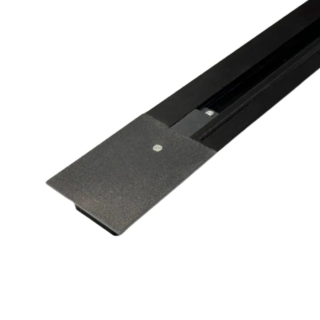 “BLUM” Flux Шинопровод врезной для крепления и питания трековых светильников 2м черный №2