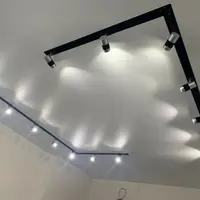 “BLUM” Flux Шинопровод врезной для крепления и питания трековых светильников 2м черный №3