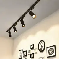 “BLUM” Flux Шинопровод накладной для крепления и питания трековых светильников 3м черный №3