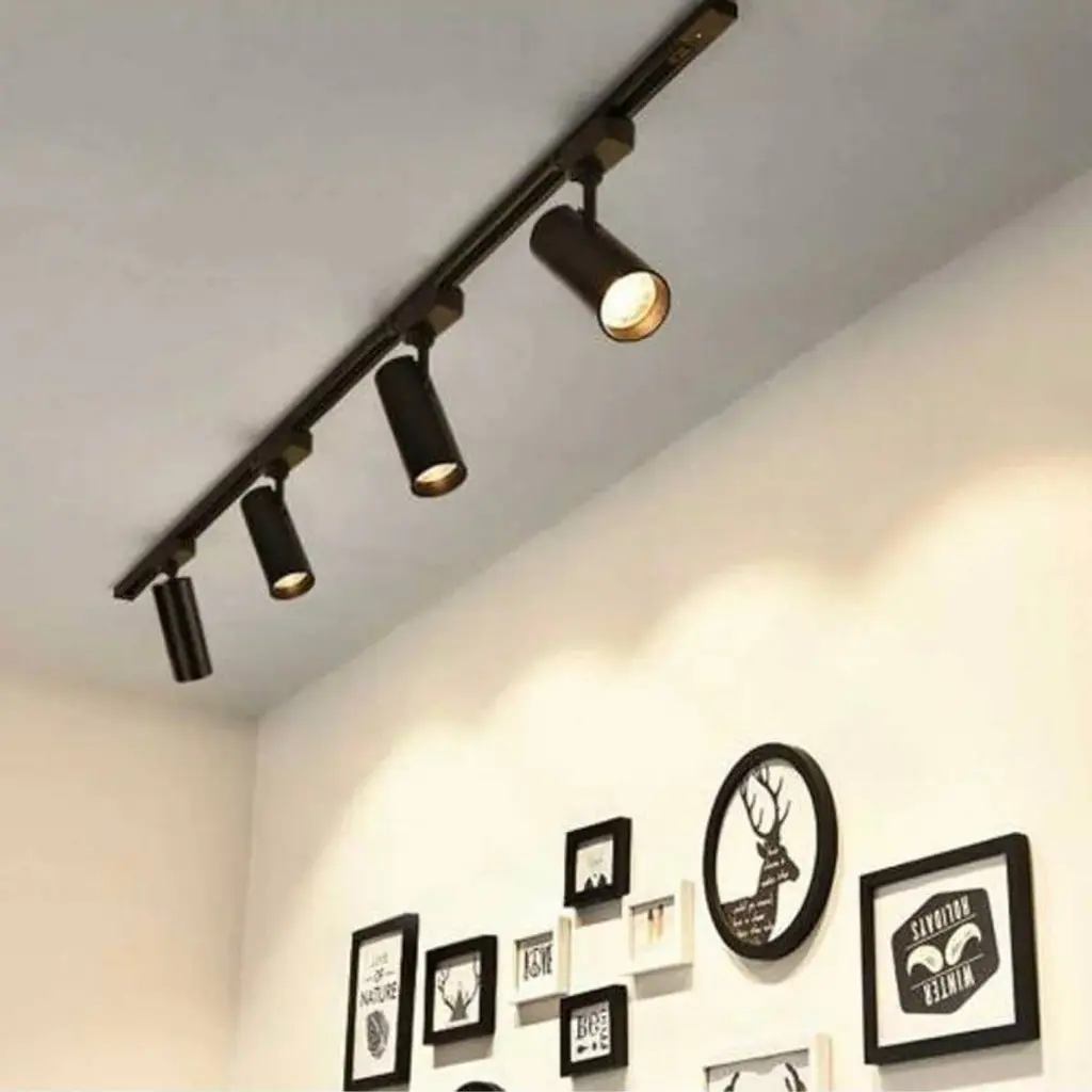 “BLUM” Flux Шинопровод накладной для крепления и питания трековых светильников 3м черный №4