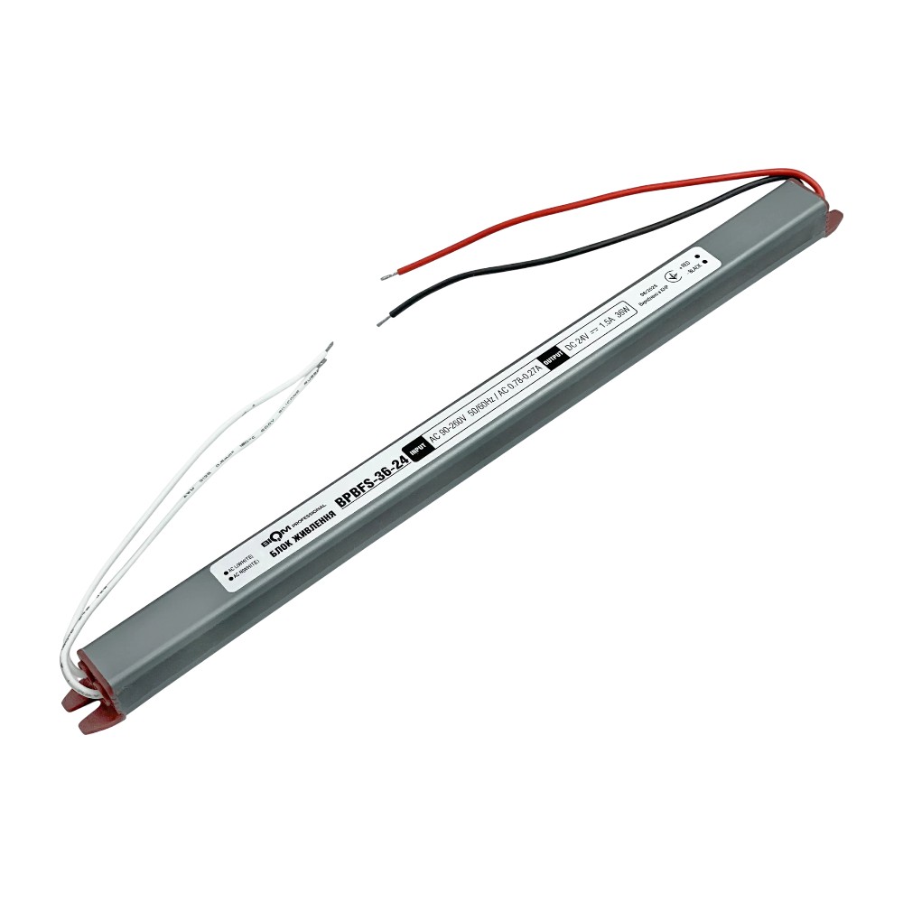 Блок живлення BIOM Professional DC24 36W BPBFS-36-24 1,5А stick герметичний №1