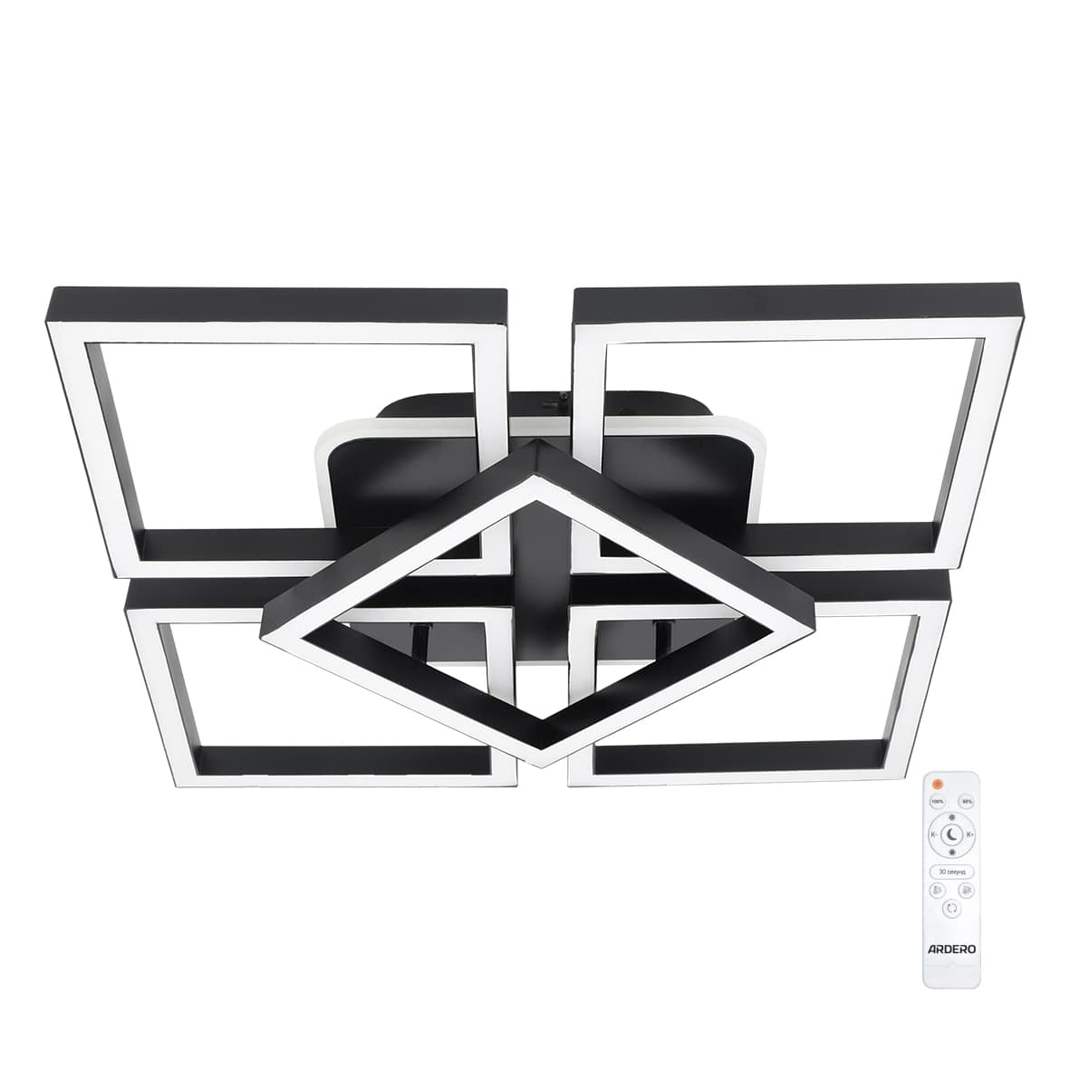 Светодиодный накладной светильник Ardero AL6491ARD URBAN 105Вт черный №1